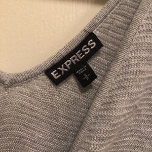 Express Sweaters - Express Vneck Sweater with back neck strap Express Sweaters - Express Vneck Sweater with back neck strap